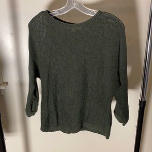 Loft | Knit Sweater | M | Green